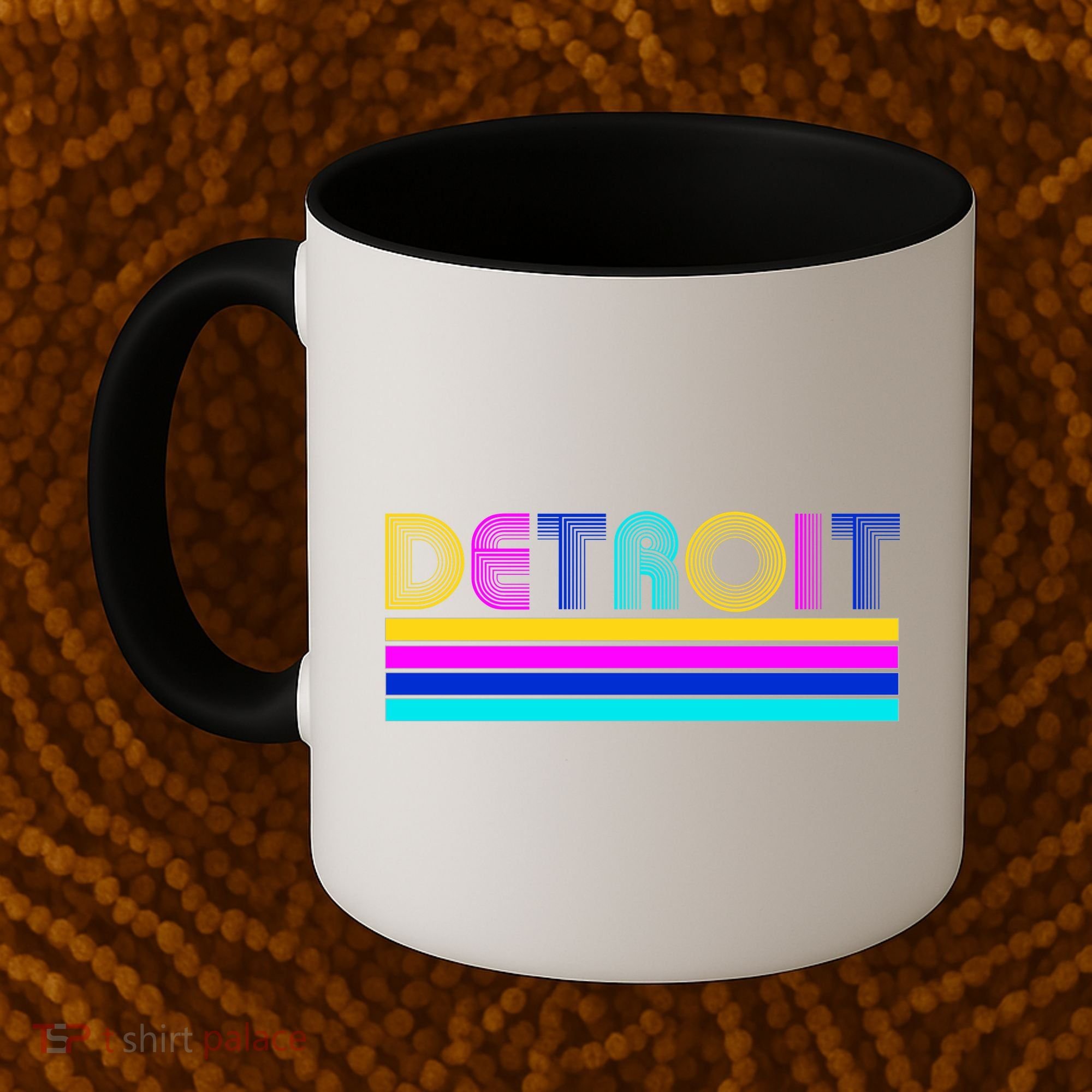 Retro Detroit Logo Coffee Mug