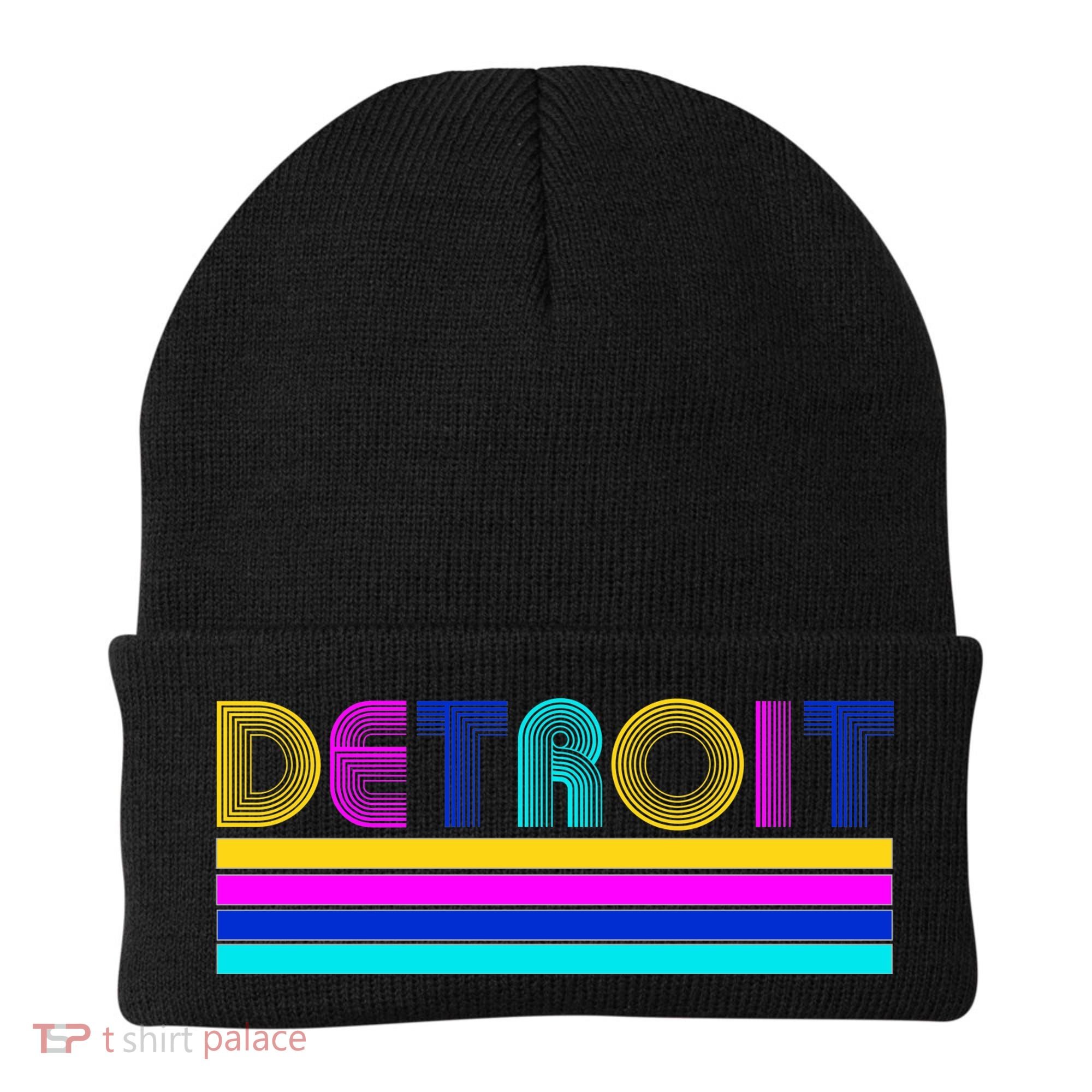 Retro Detroit Logo Beanie