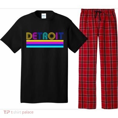Retro Detroit Logo Pajama Set