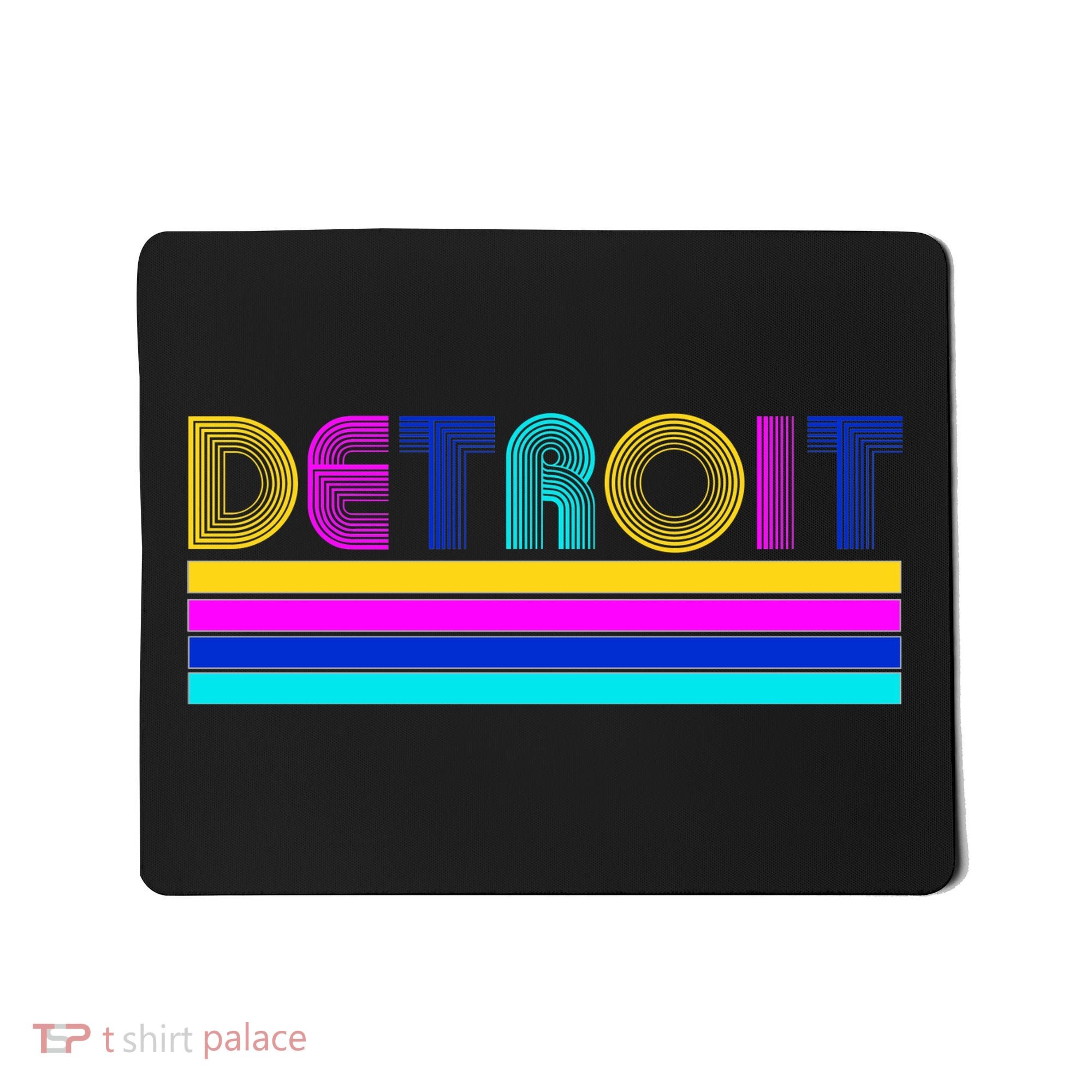 Retro Detroit Logo Mousepad