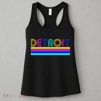 Retro Detroit Logo Women's Tank Top thumb 3