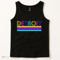 Retro Detroit Logo Tank Top thumb 2