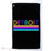 Retro Detroit Logo Golf Towel thumb 0