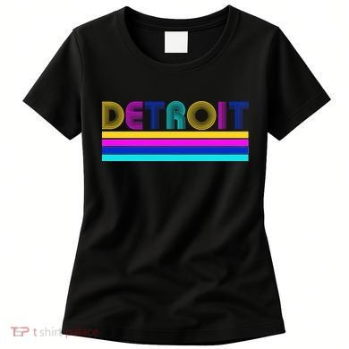 Retro Detroit Logo Women's T-Shirt