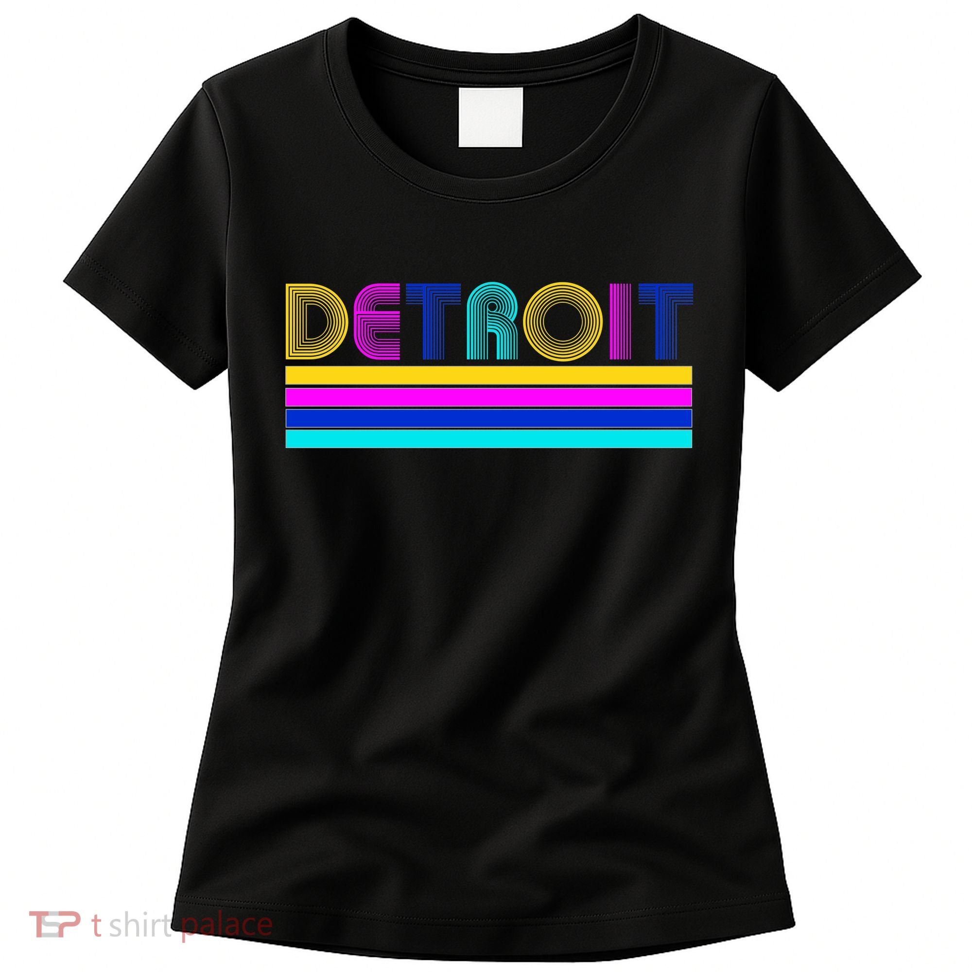 Retro Detroit Logo Women's T-Shirt