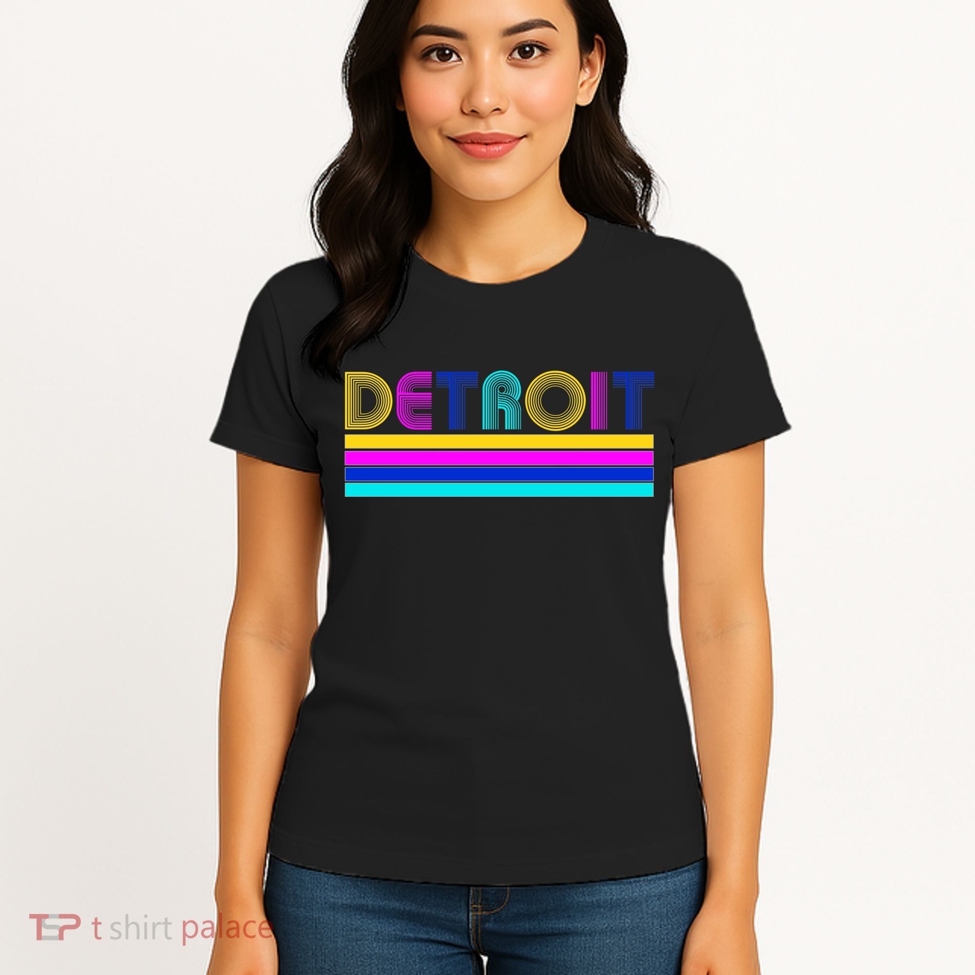 Retro Detroit Logo Women's T-Shirt
