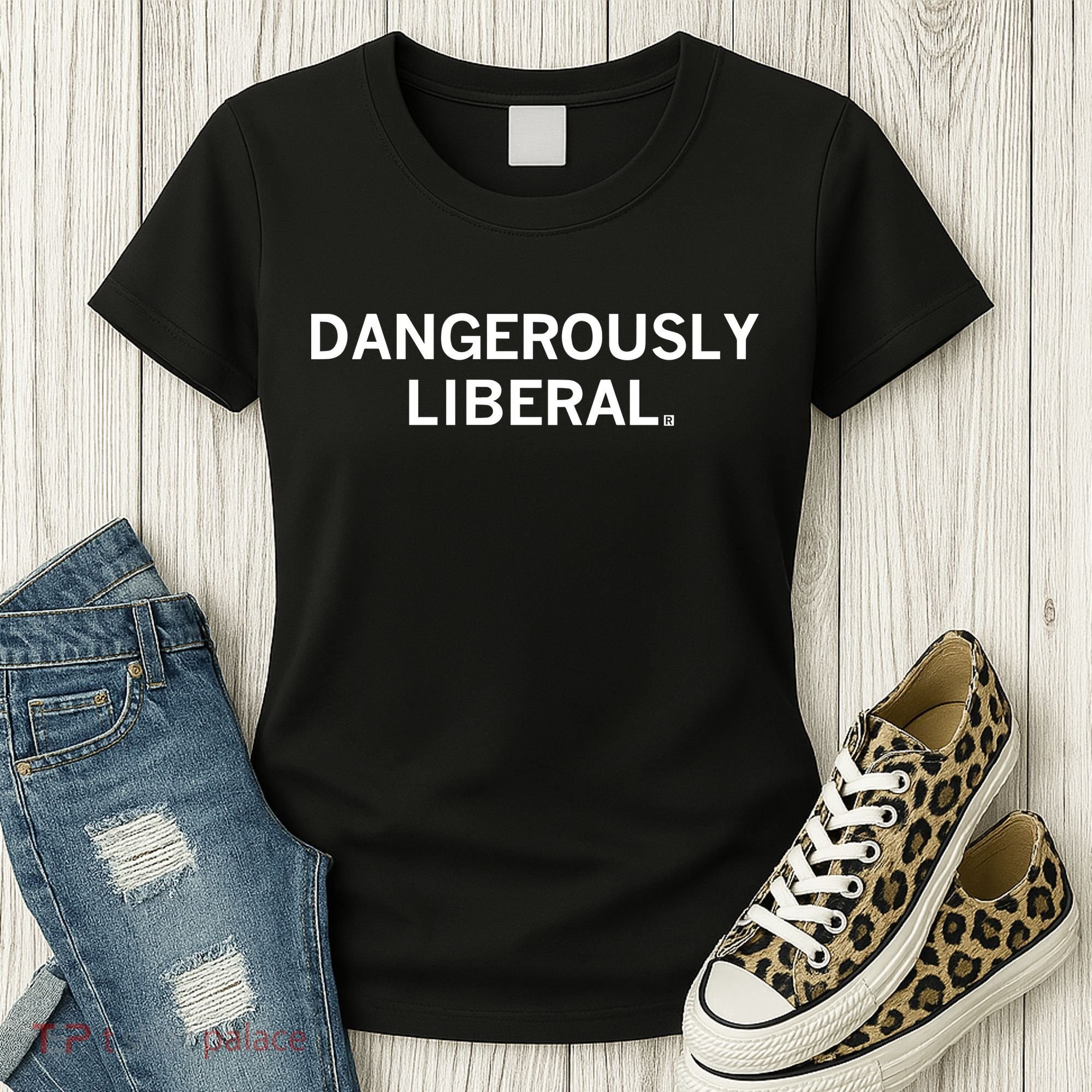 Raygun Dangerously Liberal Women's T-Shirt