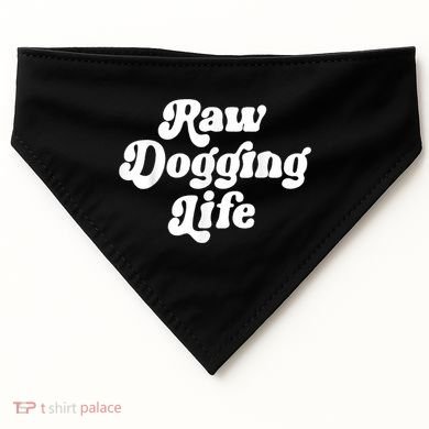 Raw Dogging Life USA-Made Doggie Bandana