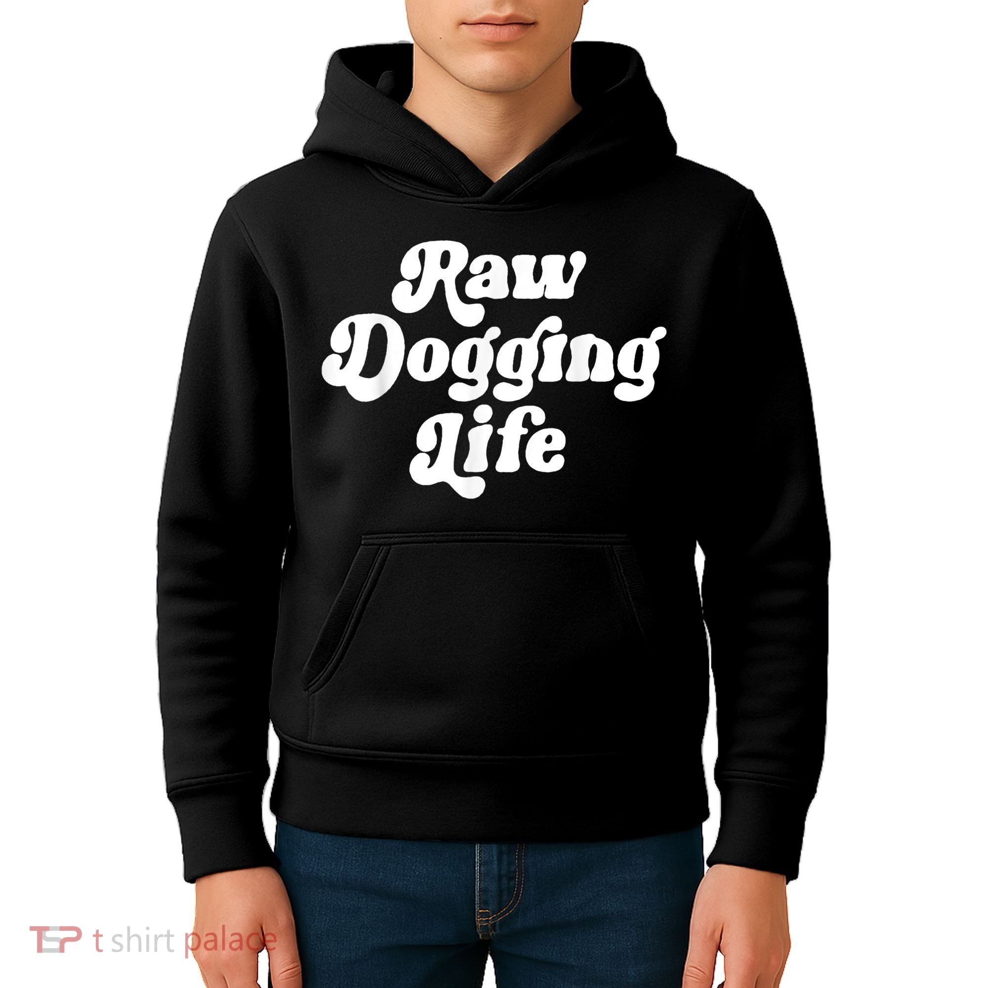 Raw Dogging Life Kids Hoodie