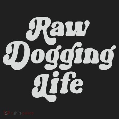 Raw Dogging Life Five-Panel Snapback Cap