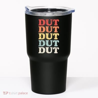 Retro DUT Marching Band Percussion Tumbler