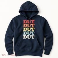 Retro DUT Marching Band Percussion Hoodie thumb 0