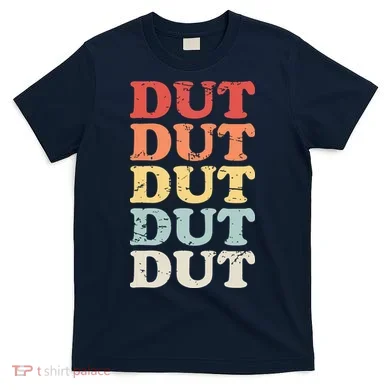 Retro DUT Marching Band Percussion T-Shirt