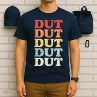 Retro DUT Marching Band Percussion T-Shirt thumb 6