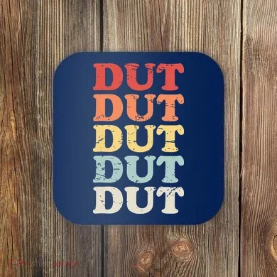 Retro DUT Marching Band Percussion Coaster