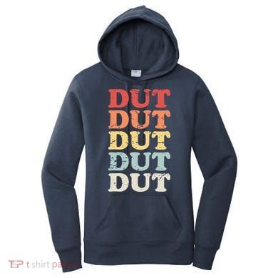 Retro DUT Marching Band Percussion Women's Hoodie