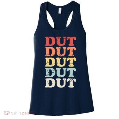 Retro DUT Marching Band Percussion Women's Tank Top
