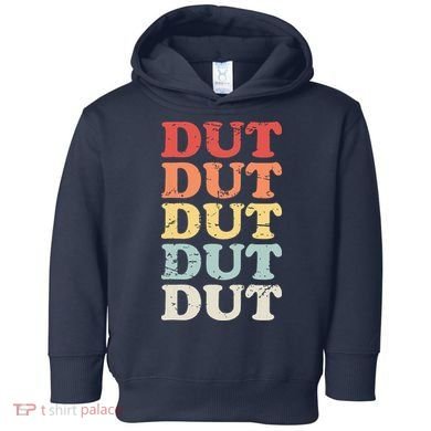 Retro DUT Marching Band Percussion Toddler Hoodie