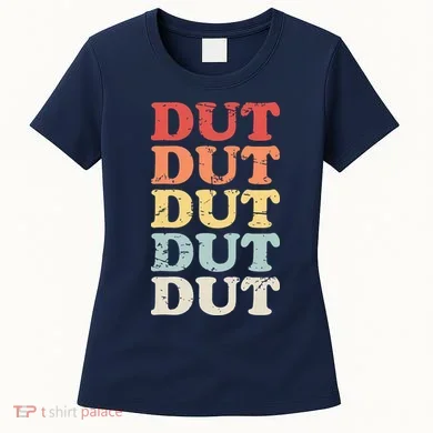 Retro DUT Marching Band Percussion Women's T-Shirt