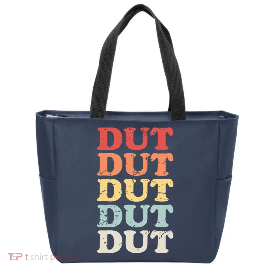 Retro DUT Marching Band Percussion Tote Bag