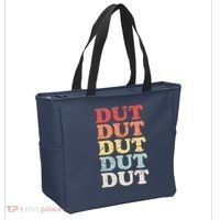 Retro DUT Marching Band Percussion Tote Bag thumb 2