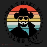 Retro Don't Make Me Send RIP Women's Sweatshirt thumb 2