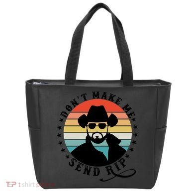 Retro Don't Make Me Send RIP Tote Bag