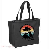 Retro Don't Make Me Send RIP Tote Bag thumb 2