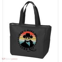 Retro Don't Make Me Send RIP Tote Bag thumb 3