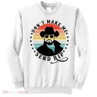 Retro Don't Make Me Send RIP Sweatshirt thumb 0
