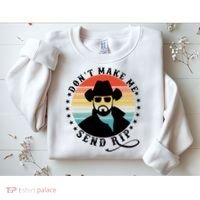 Retro Don't Make Me Send RIP Sweatshirt thumb 2