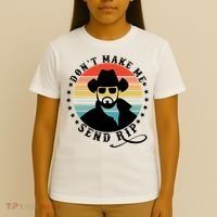 Retro Don't Make Me Send RIP T-Shirt thumb 4