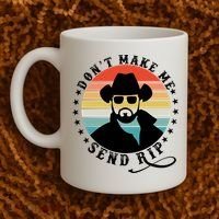 Retro Don't Make Me Send RIP Coffee Mug thumb 2