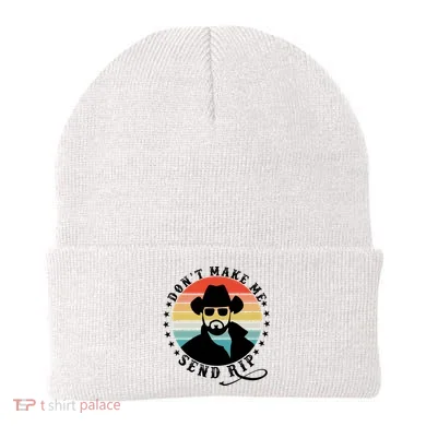 Retro Don't Make Me Send RIP Beanie