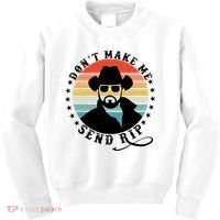 Retro Don't Make Me Send RIP Kids Sweatshirt thumb 0