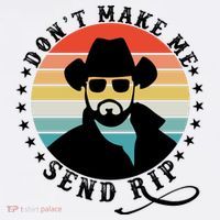 Retro Don't Make Me Send RIP Kids Hoodie thumb 5