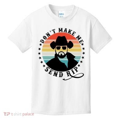 Retro Don't Make Me Send RIP Kids T-Shirt