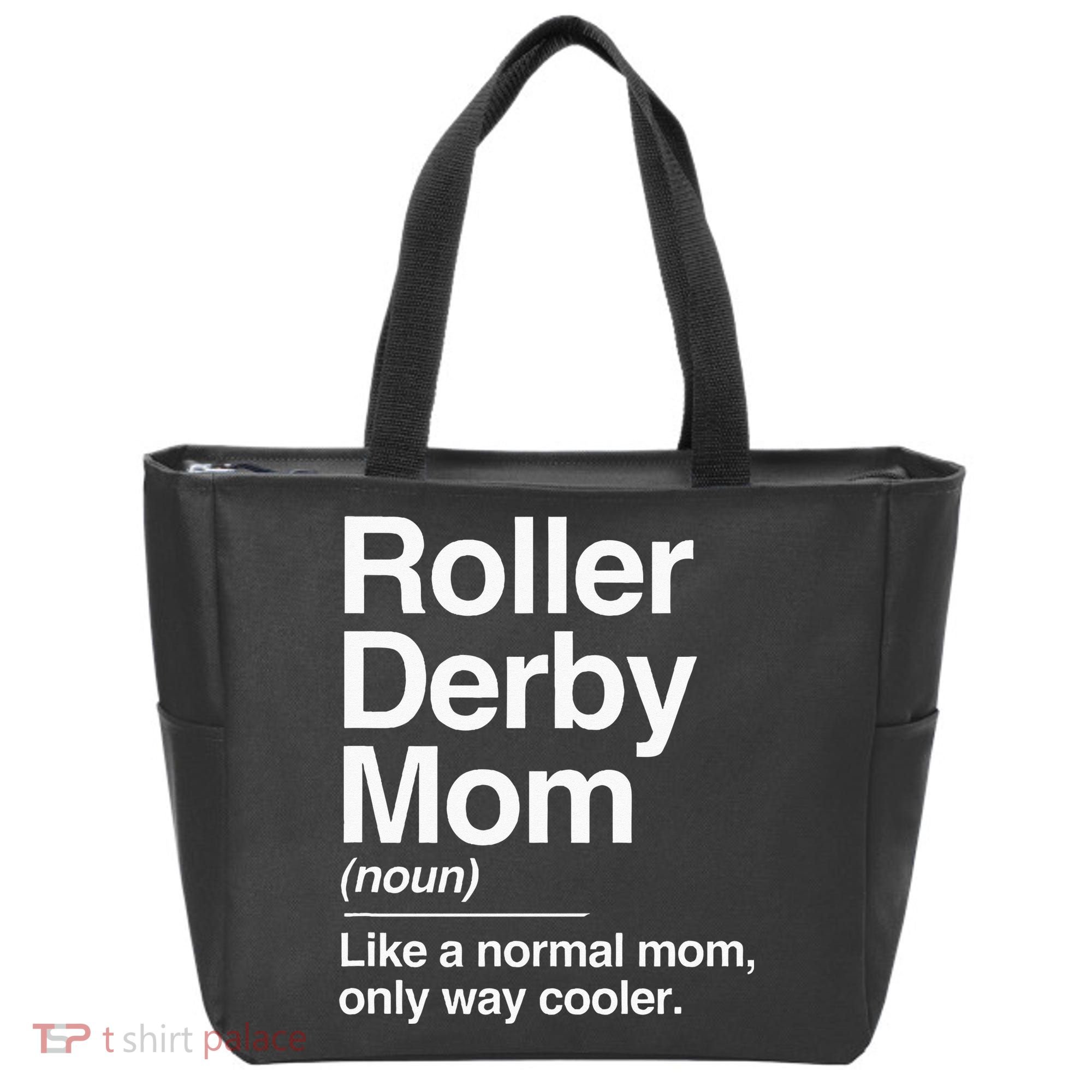 Roller Derby Mom Definition Normal Only Cooler Sports Gift Tote Bag