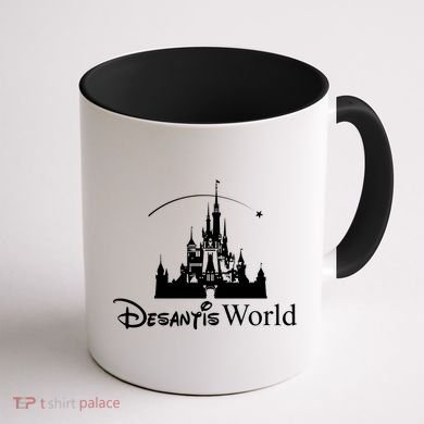 Ron Desantis Magic World Coffee Mug back