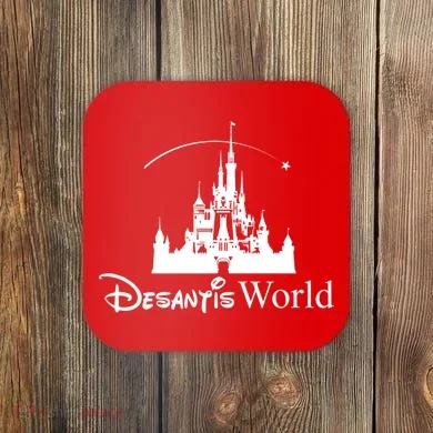 Ron Desantis Magic World Coaster