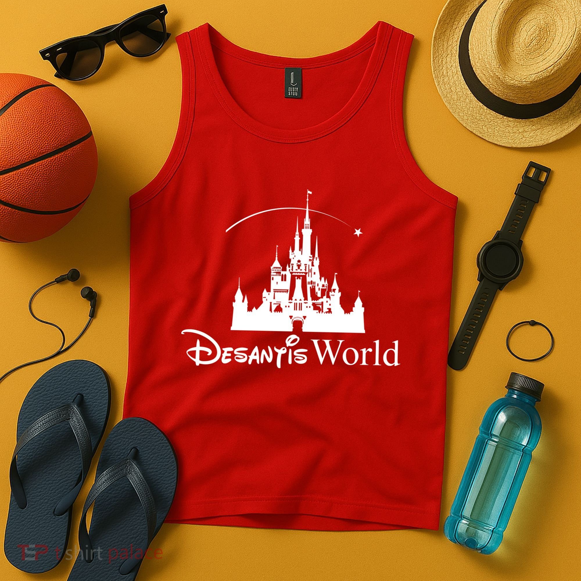 Ron Desantis Magic World Tank Top
