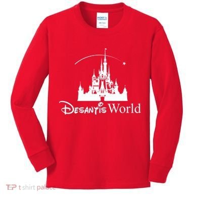 Ron Desantis Magic World Kids Long Sleeve Shirt
