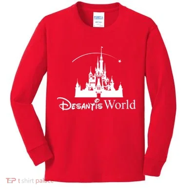 Ron Desantis Magic World Kids Long Sleeve Shirt
