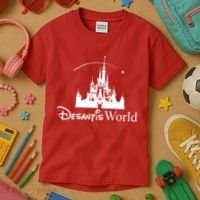 Ron Desantis Magic World Kids T-Shirt thumb 3
