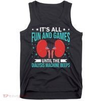 Renal Dialysis Nurse Tank Top thumb 0