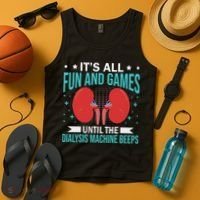 Renal Dialysis Nurse Tank Top thumb 4