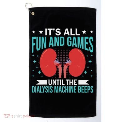 Renal Dialysis Nurse Golf Towel
