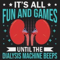 Renal Dialysis Nurse Golf Towel thumb 3