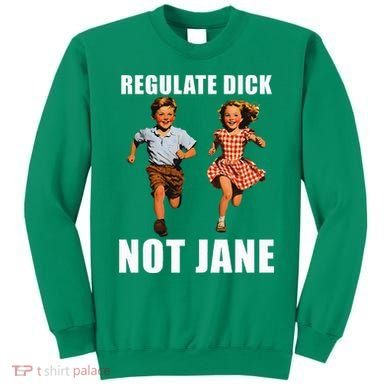 Regulate Dick Not Jane Sweatshirt