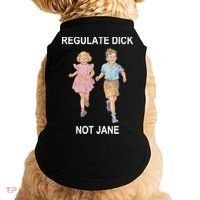 Regulate Dick Not Jane Doggie Tank thumb 0